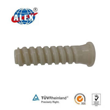 High Quality Nylon Dowel for The Concrete Sleeper